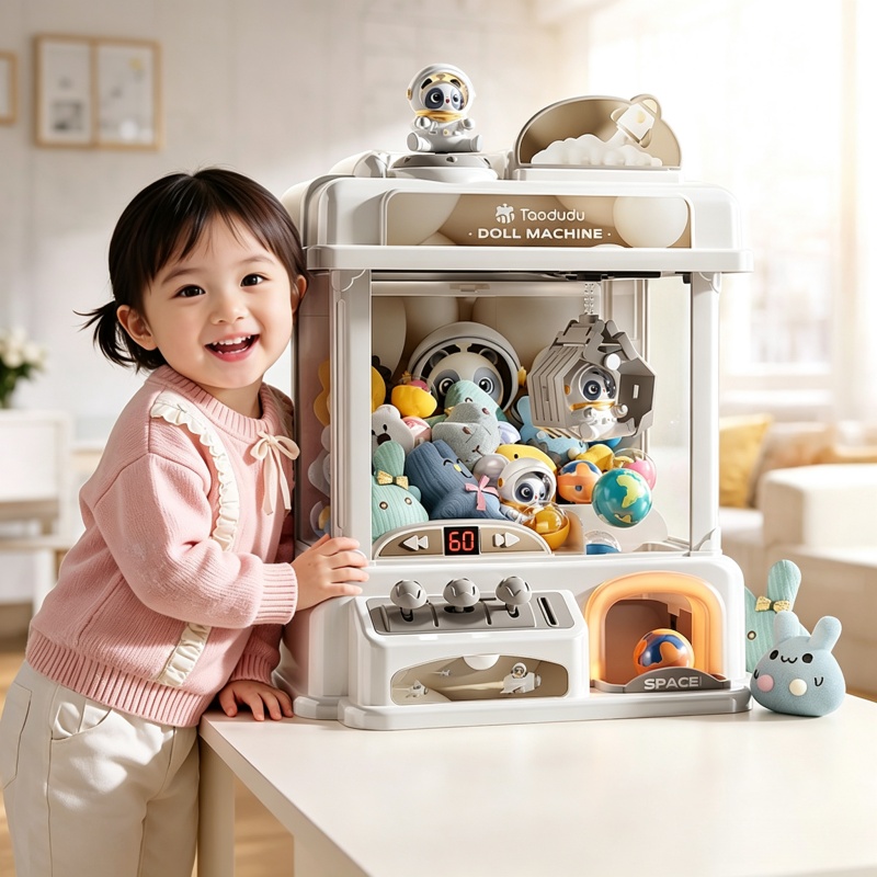 Claw Crane Machine - Детский мини-автомат с краном для игрушек,
