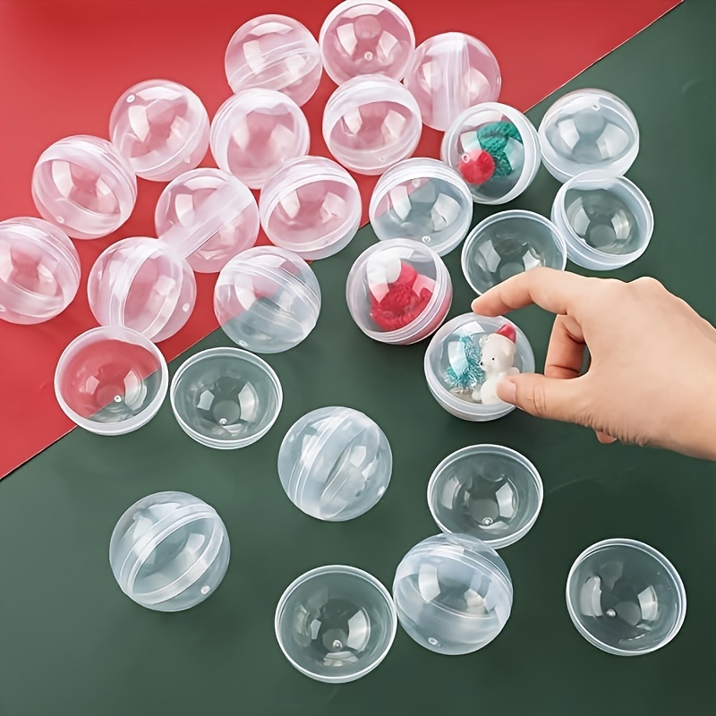 100 шт., прозрачные пластиковы – обзор и цена Prize Capsule Toy Machine