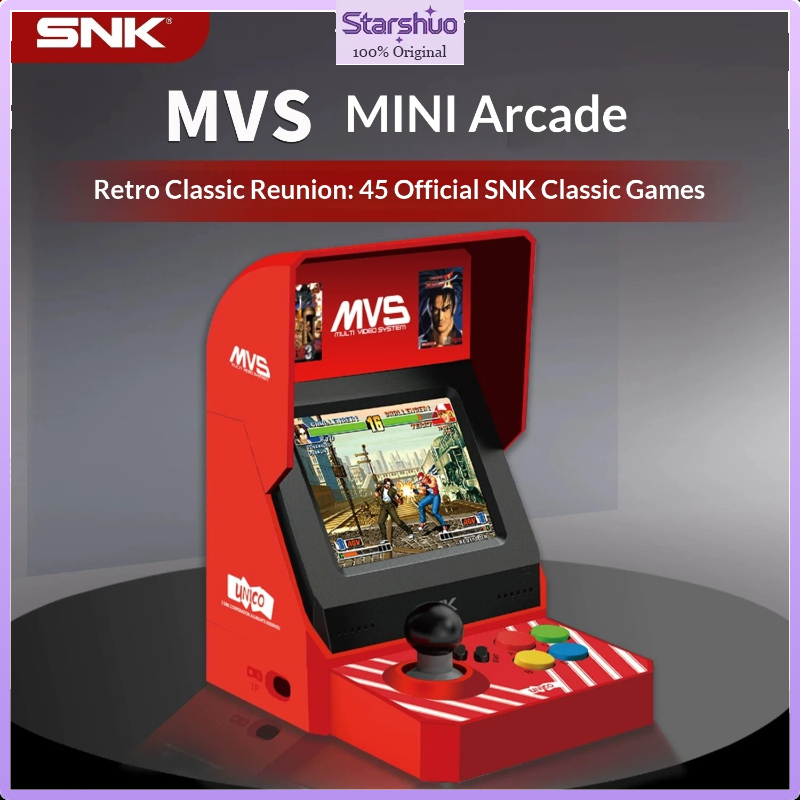 Игровая консоль UNICO MVS Mini – обзор и цена Arcade Game Jackpot