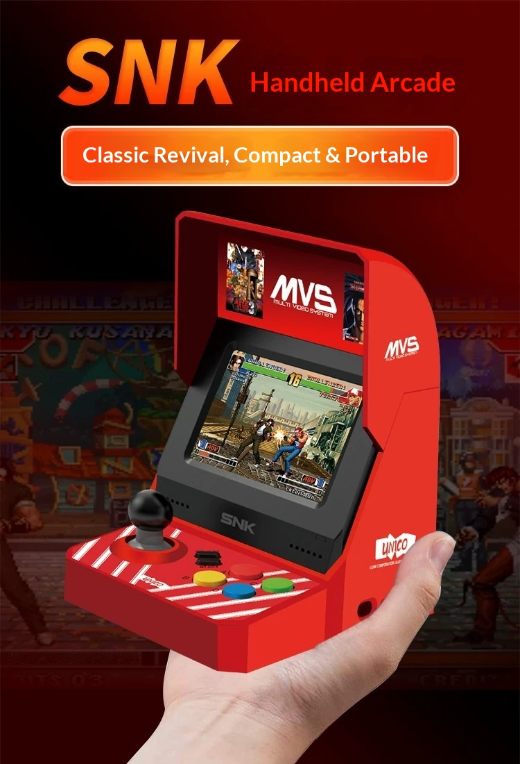 Игровая консоль UNICO MVS Mini – обзор и цена Arcade Game Jackpot