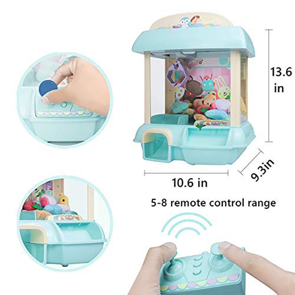 Кукольная машина с монетоприем – обзор и цена Claw Crane Machine