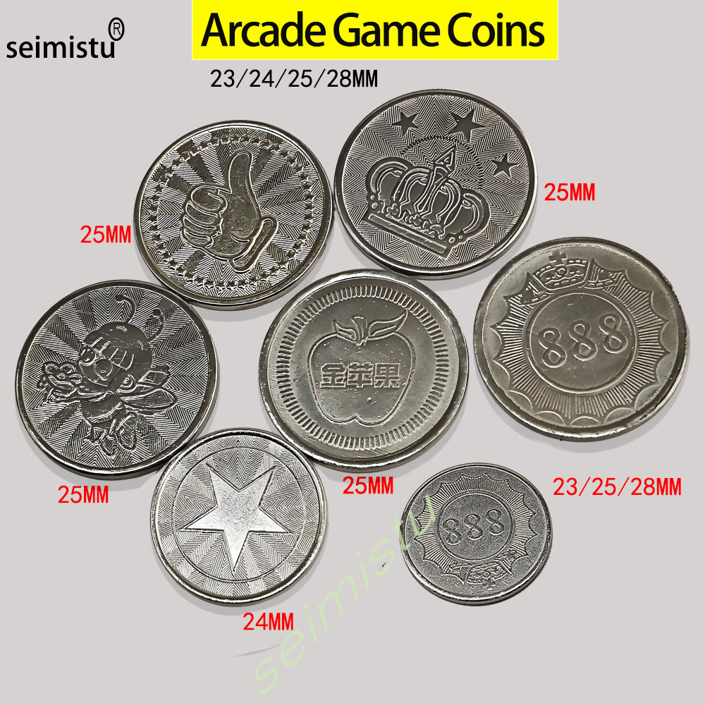 100 шт., жетоны из нержавеющей – обзор и цена Arcade Vending Machines