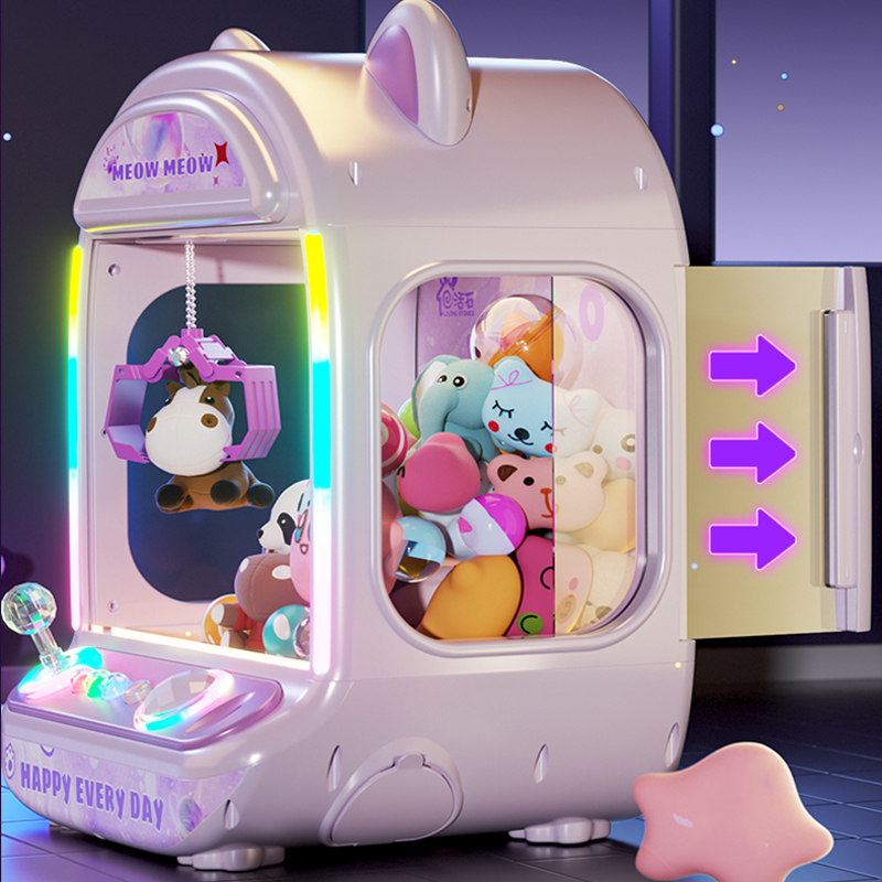 DIY Фиолетовая автоматическая  – обзор и цена Claw Crane Machine