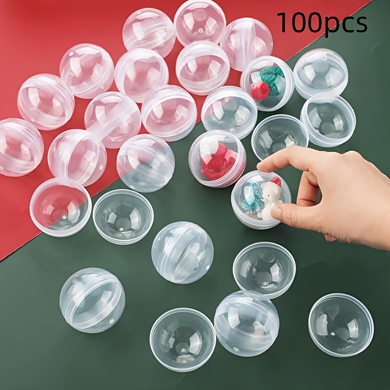100 шт., прозрачные пластиковы – обзор и цена Prize Capsule Toy Machine